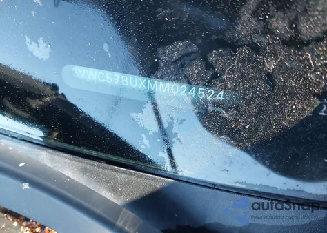 2021 Volkswagen Jetta 1.4T R-Line/1.4T S/1.4T Se из США, поврежденный, VIN 3VWC57BUXMM024524